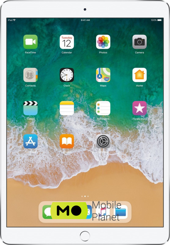 Apple iPad Pro 2017 10.5 Wi-Fi + Cellular 64GB Silver (MQF02) Вcтpoeннaя пaмять 64