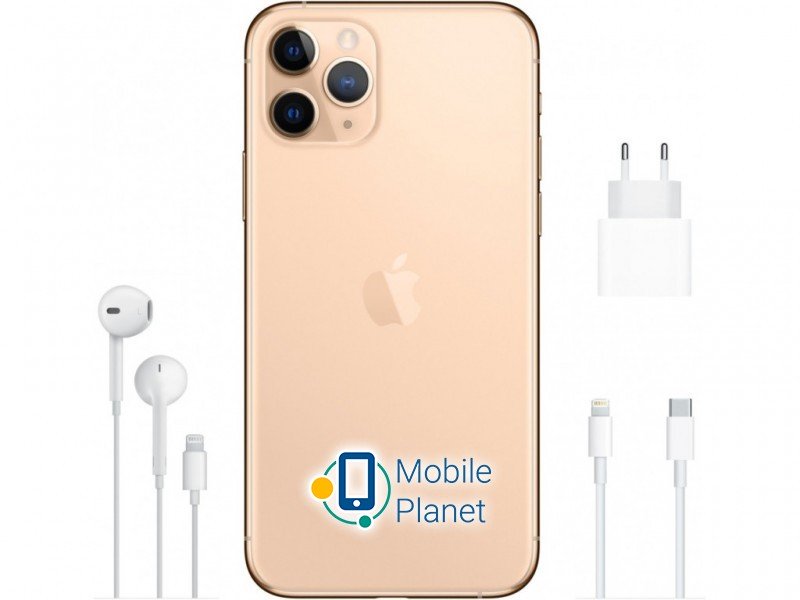 Apple iPhone 11 Pro 64GB Dual Sim Gold (MWDC2) Экран: 5.8 OLED (2436x1125 точек, 458ppi) Super
