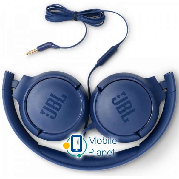 JBL T500 Blue (JBLT500BLU) Тип наушников: Закрытые / Тип