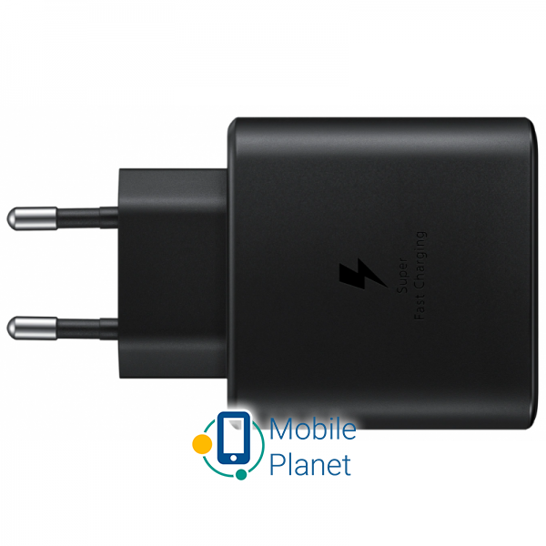 SZU зарядка SAMSUNG EP-TA845XBEGRU 45W SFC2.0 TYPE-C Black Харчування: Електромережа 220 В