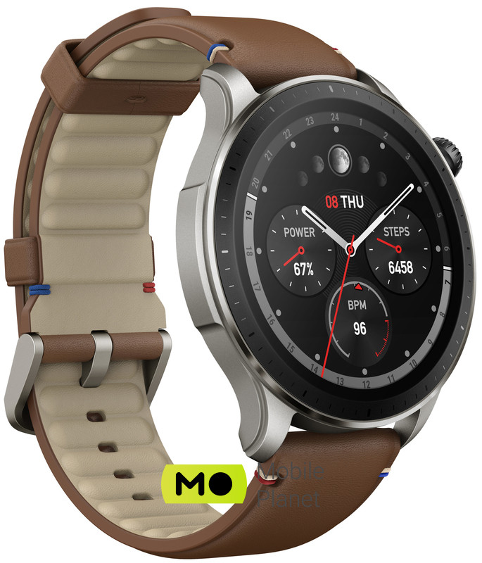 Amazfit GTR 4 Vintage Brown Leather Android есть