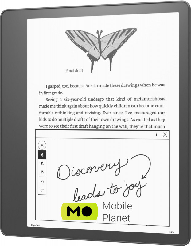 Amazon Kindle Scribe 16Gb with premium pen Tungsten Тип Електронна книга з підсвічуванням
