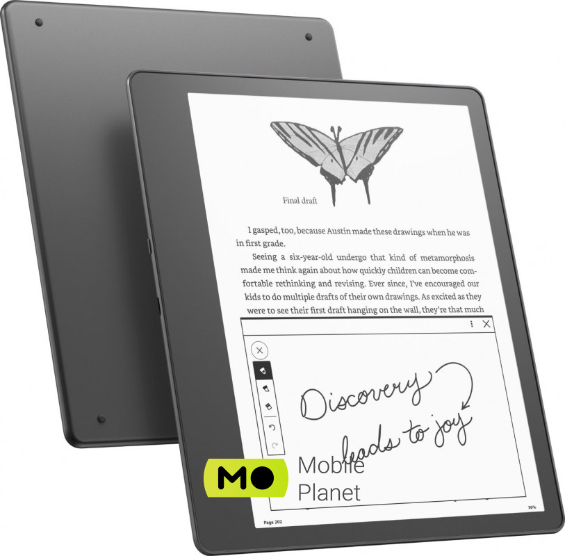 Amazon Kindle Scribe 16Gb with premium pen Tungsten Тип: Електронна книга з