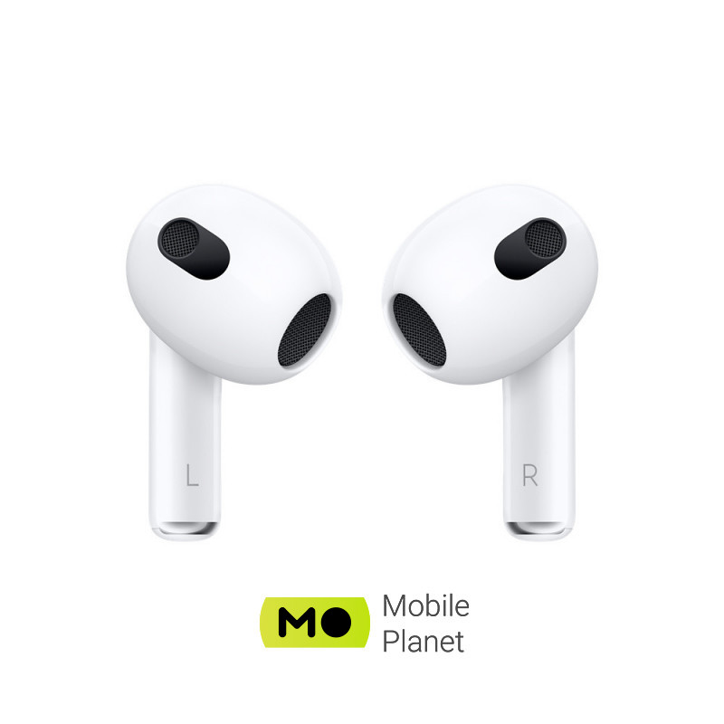 Apple AirPods 3rd generation with Lightning Charging Case (MPNY3) Спосіб підключення Бездротове, Бездротове (TWS)