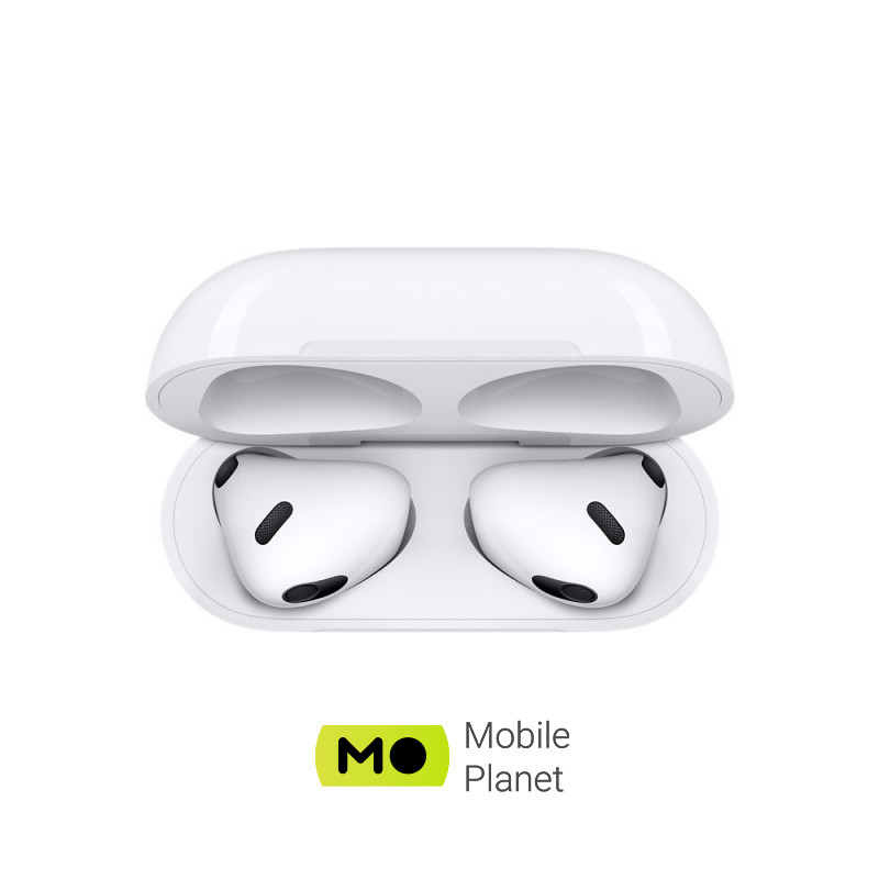 Apple AirPods 3rd generation with Lightning Charging Case (MPNY3) Тип навушників: Вкладиші