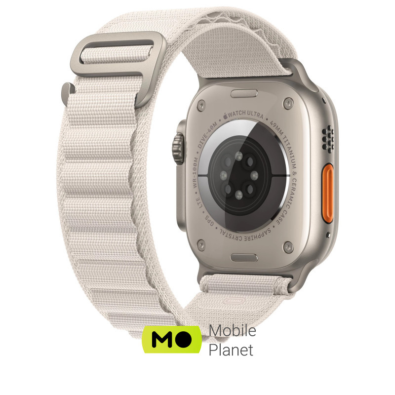 Apple Alpine Loop Band for Watch 49mm Starlight Large (MQE73) Бренд Apple