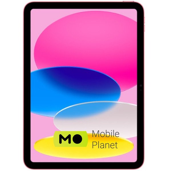 Apple iPad 10.9 Wi-Fi 64GB Pink (MPQ33) 2022 ОС: iPadOS 16 / Диагональ экрана: 10.9