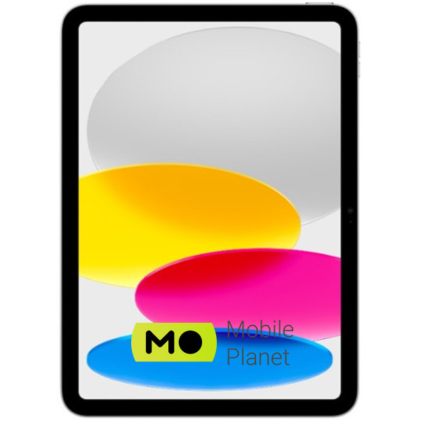 Apple iPad 10.9 Wi-Fi 64GB Silver (MPQ03) 2022 ОС: iPadOS 16 / Діагональ екрану: 10.9