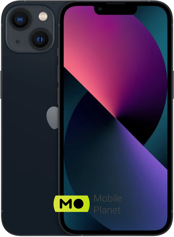 Apple iPhone 13 128Gb Midnight (MLPF3) Екран: 6.1 OLED (2532x1170 точок, 460 ppi) Super