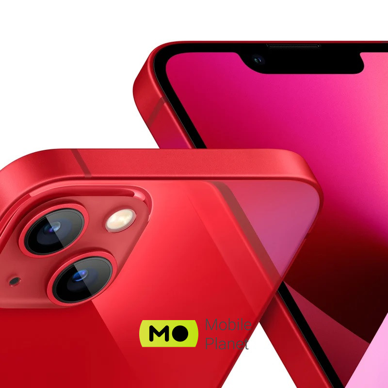 Apple iPhone 13 512GB (PRODUCT) RED (MLQF3) Экран: 6.1 OLED (2532x1170 точек, 460 ppi) Super