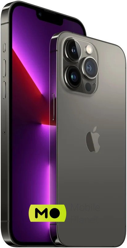 Apple iPhone 13 Pro 128GB Graphite (MLV93) Екран: 6.1 OLED (2532x1170 точок, 460 ppi) Super