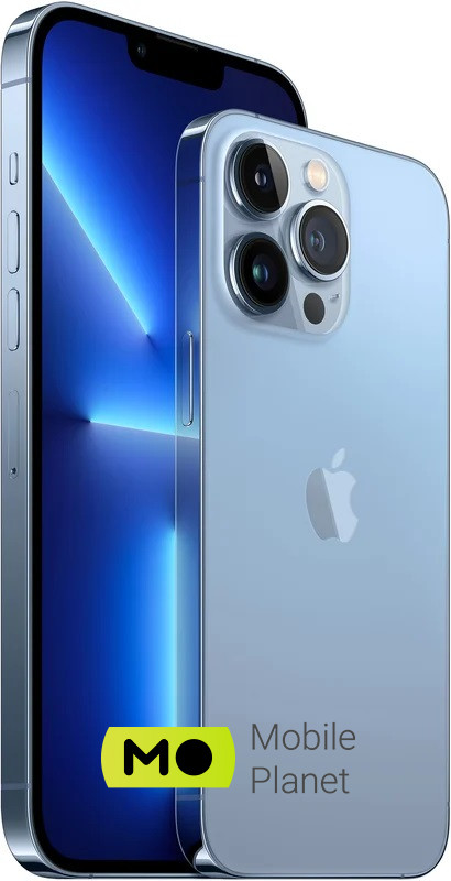 Apple iPhone 13 Pro 256GB Sierra Blue (MLVP3) Экран: 6.1 OLED (2532x1170 точек, 460 ppi) Super