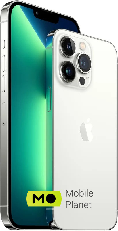 Apple iPhone 13 Pro Max 1TB Silver (MLLL3) Роз'єм для гарнітури 8-піновий Lightning-конектор