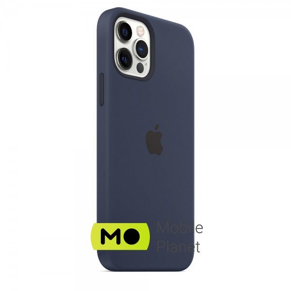 Apple Silicone Case MagSafe Deep Navy (MHL43) for iPhone 12/12 Pro Тип аксесуара: Чохол-накладка
