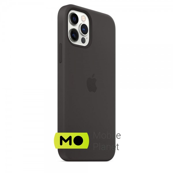 Apple Silicone Case with MagSafe Black (MHL73) for iPhone 12/12 Pro Тип: чохол-накладка / Захист