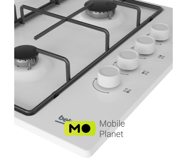 BEKO HIGG 64123 SW Тип варильної поверхні: Газова;