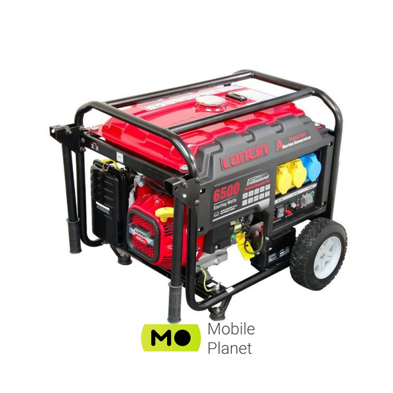 Бензиновий генератор Loncin LC 6500 D AS Бренд: Loncin; Максимальна