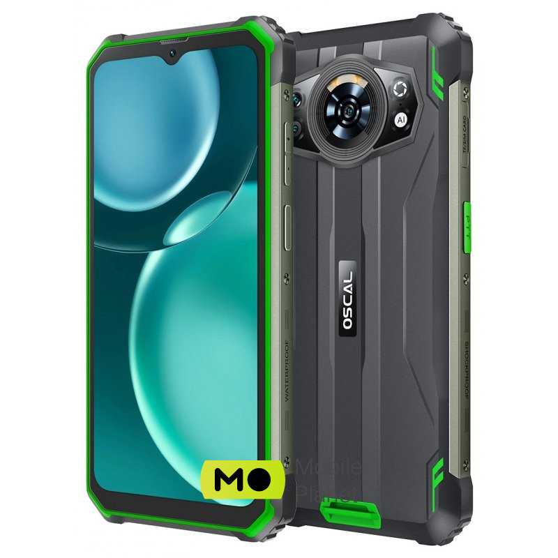 Oscal S80 6/128GB Green (UA) Линейка Oscal S80