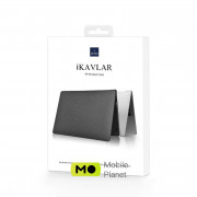 Чехол WIWU для MacBook Pro 13 (2016-2020) iKevlar Series (Black)