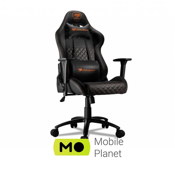 Cougar Armor PRO Black / Orange Матеріал рами метал