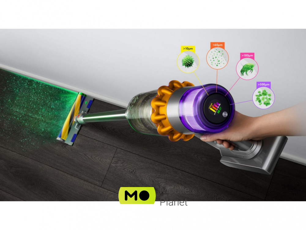 Dyson V15 Detect Absolute 2022 (394451-01) Вид уборки Сухая