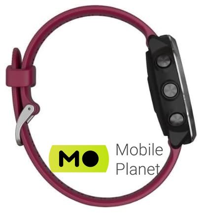 Garmin Forerunner 645 Music With Cerise Colored Band (010-01863-31) 