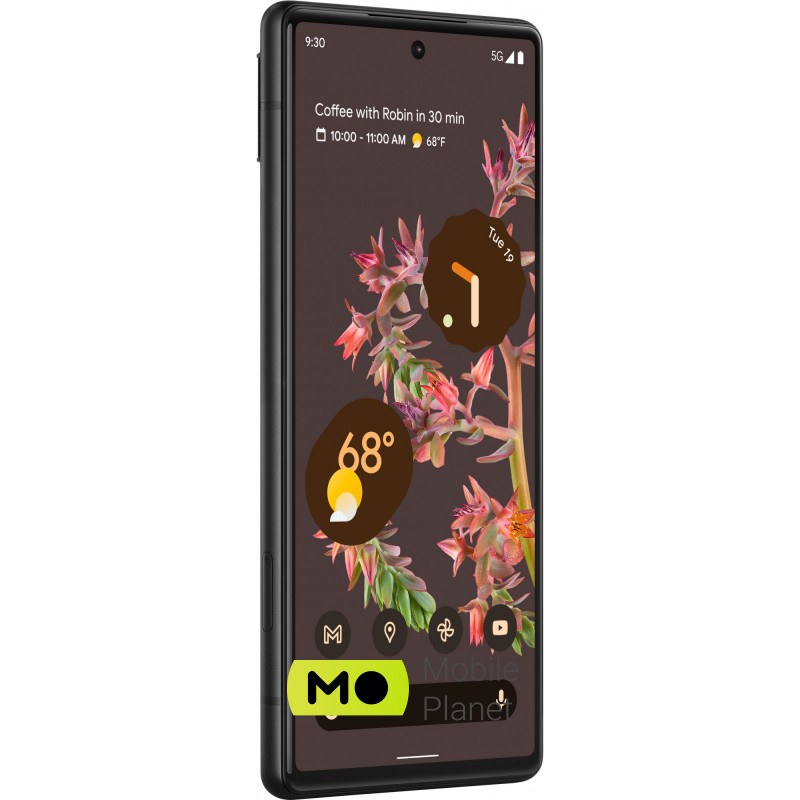 Google Pixel 6 8/256GB Stormy Black Дисплей: 6.4 / Amoled (2400x1080 пікселів)