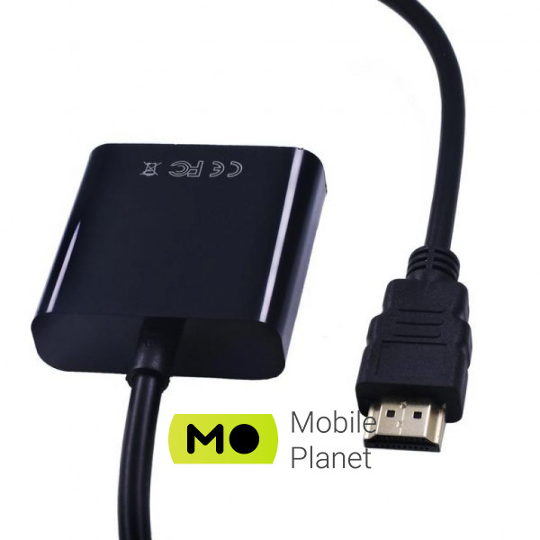 HDMI M to VGA F ST-Lab (U-990 Pro BTC) Тип: мультимедійний / Роз'єм 1: HDMI