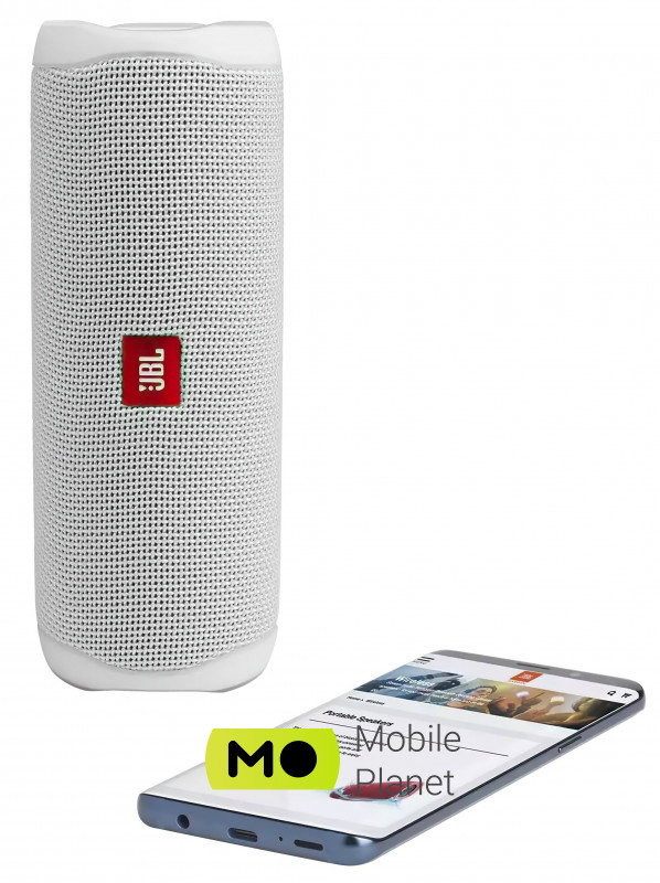 JBL Flip 5 Steel White (JBLFLIP5WHT) Формат акустики: 2.0 / Ємність