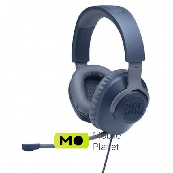 JBL Quantum 100 Blue (JBLQUANTUM100BLU) Конструкція повнорозмірні 