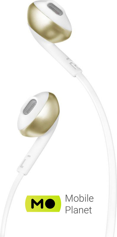 JBL T205 Champagne Gold (JBLT205CGD) Тип підключення: Дротове