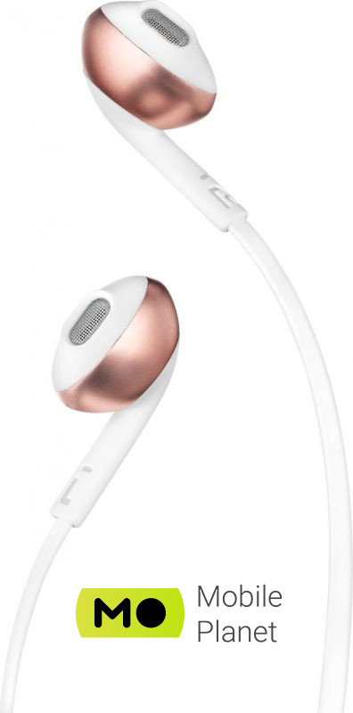 JBL T205 Rose Gold (JBLT205RGD) Тип підключення: Дротове