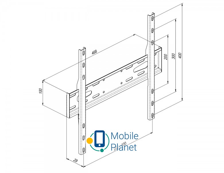 KSL WMO-6240P Тип: фіксований / Мінімальна