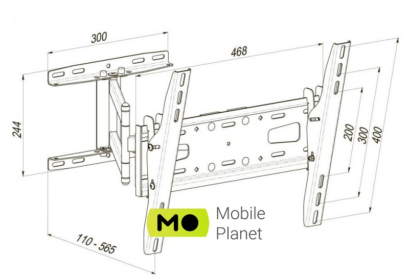 KSL WMO-6245T Тип аксесуара: Кронштейн / Тип
