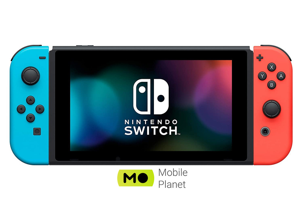 Nintendo Switch V2 With Neon Blue And Neon Red Joy-cons (NintendoSwitch) ДисплейЕмкостный сенсорный