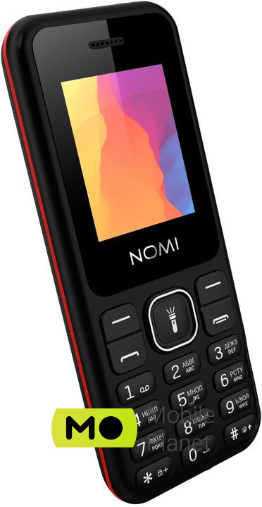 Nomi i1880 Red (UA) Кількість SIM-карт: 2 SIM / Діагональ