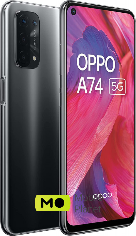 OPPO A74 5G 6/128GB Prism Black Europe Оперативна пам'ять, ГБ  6