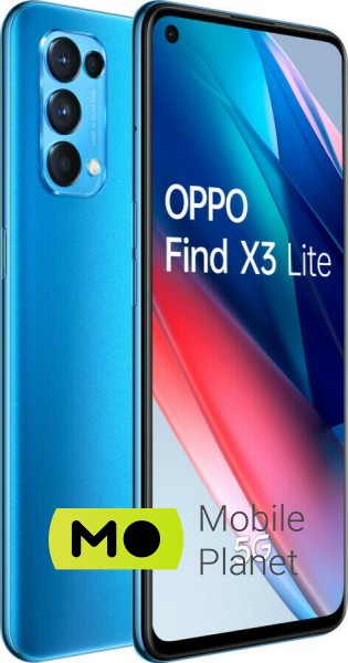 OPPO FIND X3 Lite 5G 8/128Gb Astral Blue Europe Дисплей: 6.43 / Amoled (2400x1080 точек)