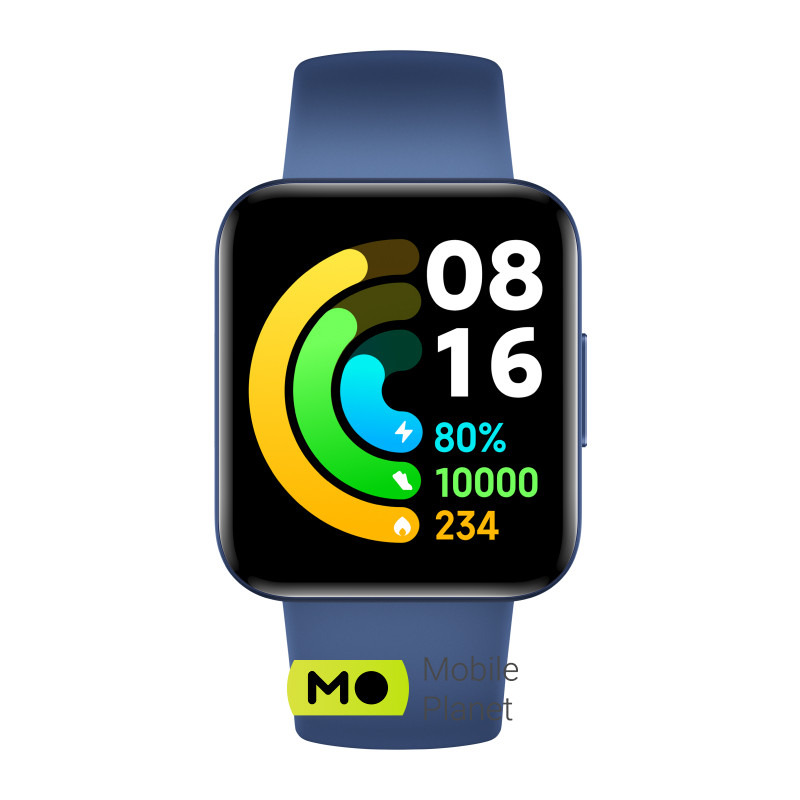 Poco Watch Blue (BHR5723GL) Экран: 1.6-дюйм AMOLED, разрешение