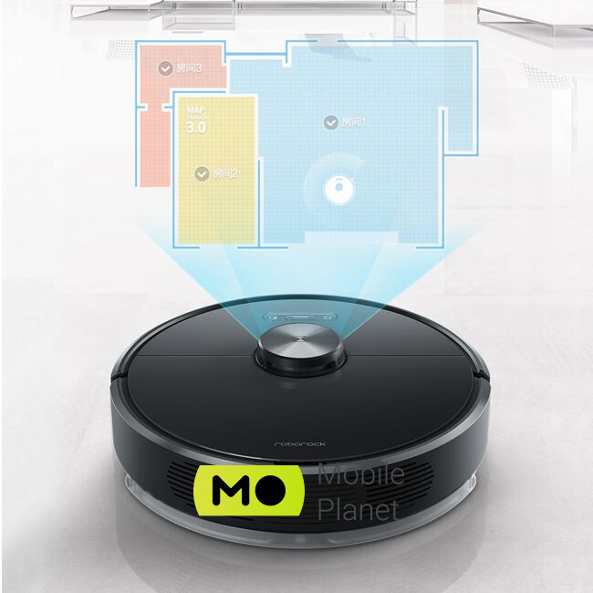 Робот-пылесос Xiaomi RoboRock S652 Vacuum Cleaner (black) (UA) Тип уборки Сухая, Влажная