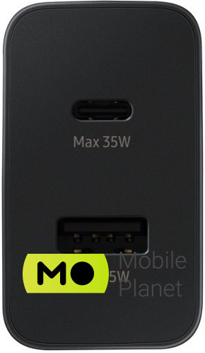 Samsung 35W PD Power Adapter Duo Black (EP-TA220NBEGRU) Тип зарядного пристрою ведучий