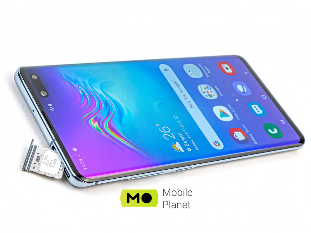 Samsung Galaxy S10 5G Duos 8/256GB Prism Black (SM-G977B) Стандарти зв'язку GSM, 3G, 4G (LTE), 5G, VoLTE, CDMA