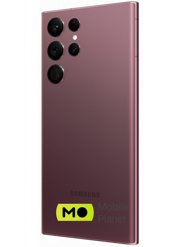 Samsung Galaxy S22 Ultra 12/512GB Dual Burgundy (SM-S9080) (Snapdragon) Матеріал корпуса Метал, Скло