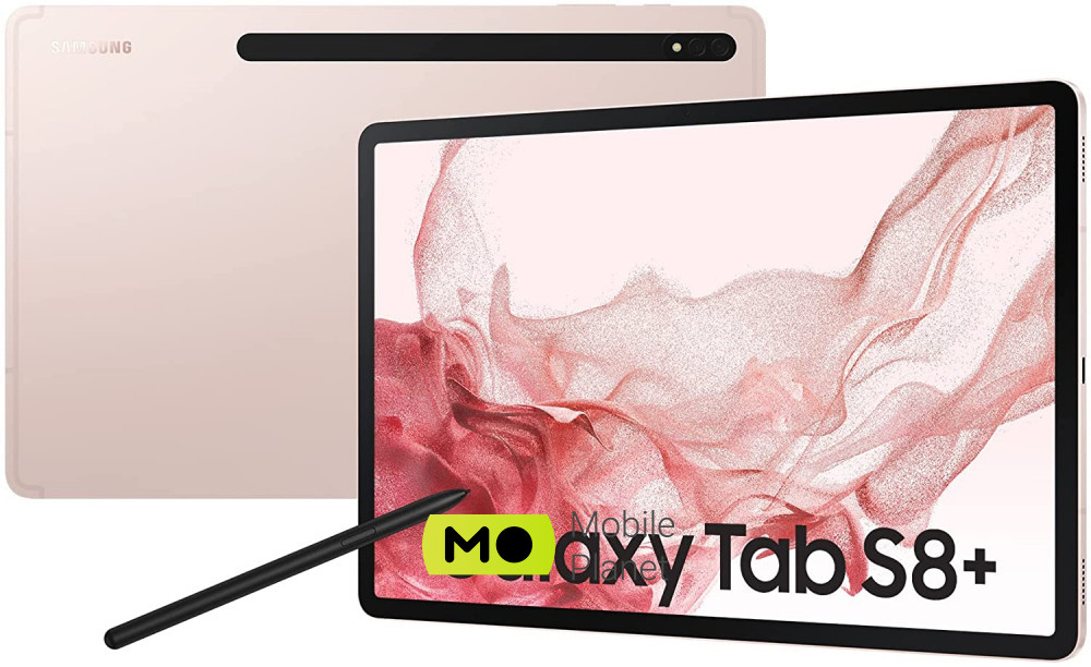Samsung Galaxy Tab S8+ 12.4 8/128GB Wi-Fi Pink Gold (SM-X800NIDA) Попередньо ОС: Android 12 / Діагональ