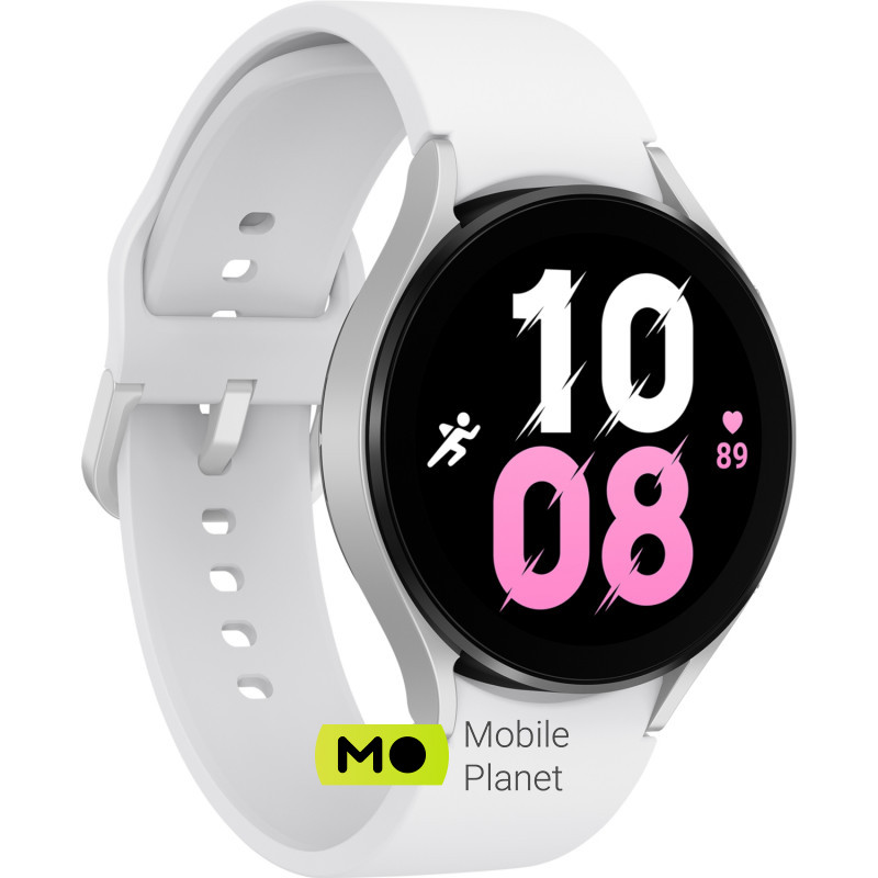 Samsung Galaxy Watch 5 44mm LTE Silver (SM-R915FZSA) Тип ремешка Силиконовый