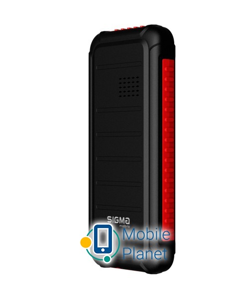 Sigma mobile X-style 18 Track black-red (UA) Форм-фактор телефона Клавиатурный моноблок