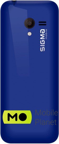 Sigma mobile X-style 351 LIDER Blue (UA) Форм-фактор телефона: