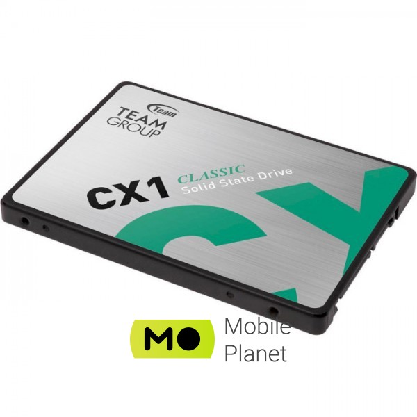 SSD 480GB Team CX1 2.5 SATAIII 3D SLC (T253X5480G0C101) Форм-фактор: 2.5 / Ёмкость: 480 ГБ