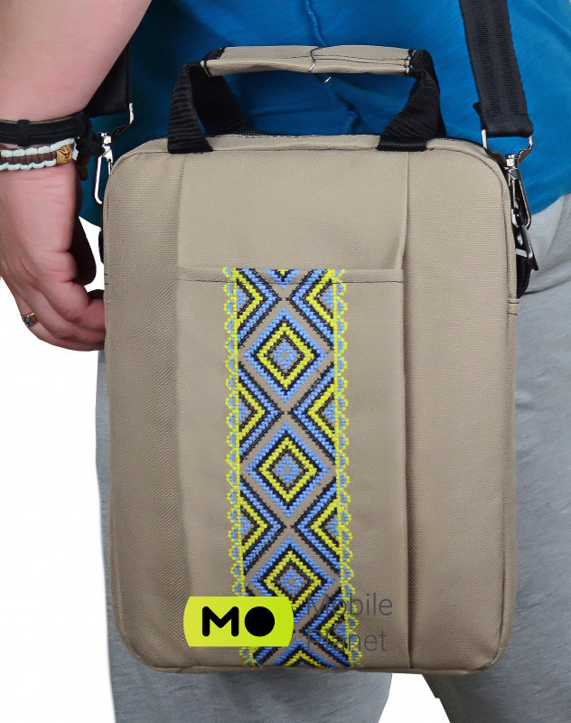 Сумка для ноутбука 10 PORTO LN-10-02LB_Vishivanka Beige (LN1002LB_Vish) (UA) Діагональ ноутбука: до 10 