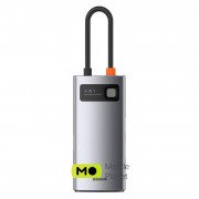 USB-Hub Baseus Metal Gleam Series 4-in-1 Multifunctional Docking Station |2USB, HDMI, Type-C, 100W PD| (CAHUB-CY0G)
